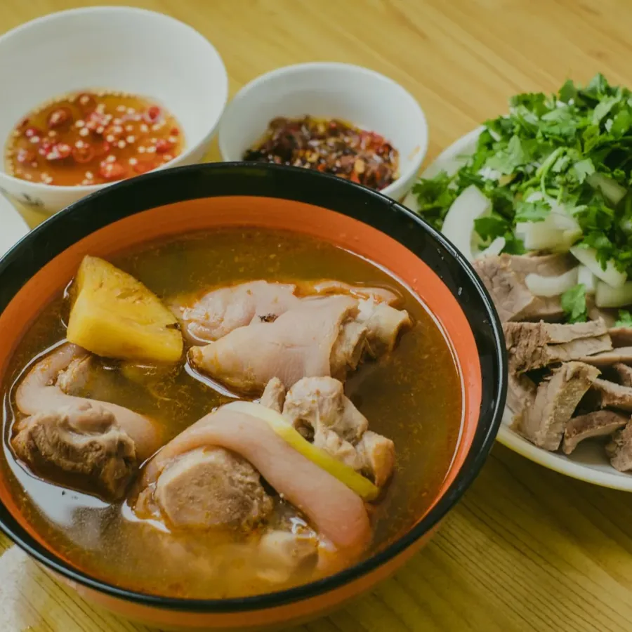 Quầy pha chế buổi sáng